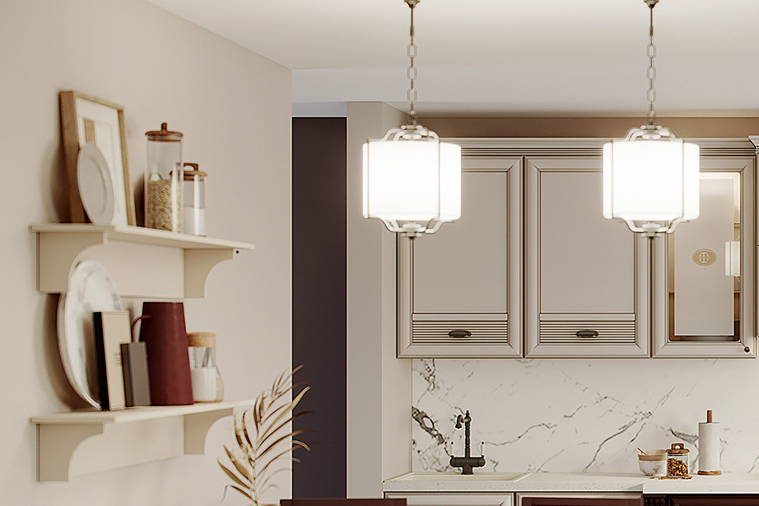 Кухни - изображение №4 "Кухня прямая Изотта"  на www.Angstrem-mebel.ru