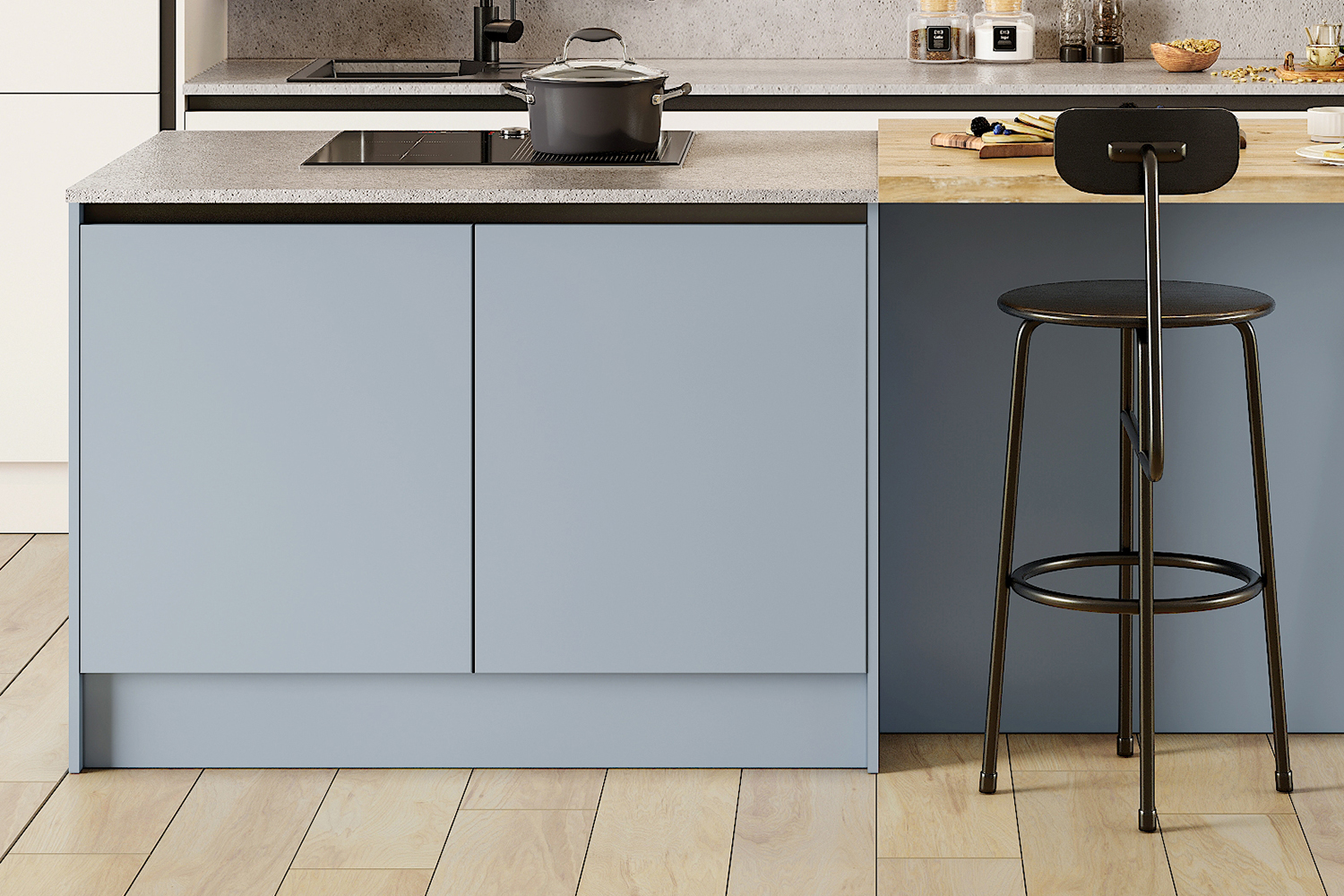 Кухни - изображение №3 "Кухня Талса с островом"  на www.Angstrem-mebel.ru