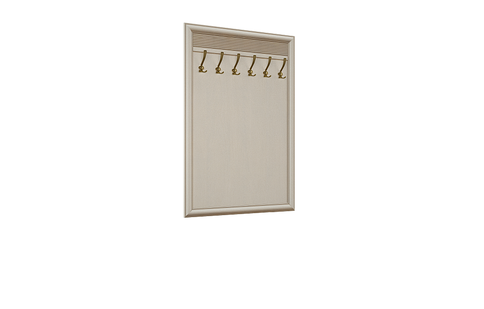 Вешалки - изображение №2 "Панель с крючками Изотта"  на www.Angstrem-mebel.ru