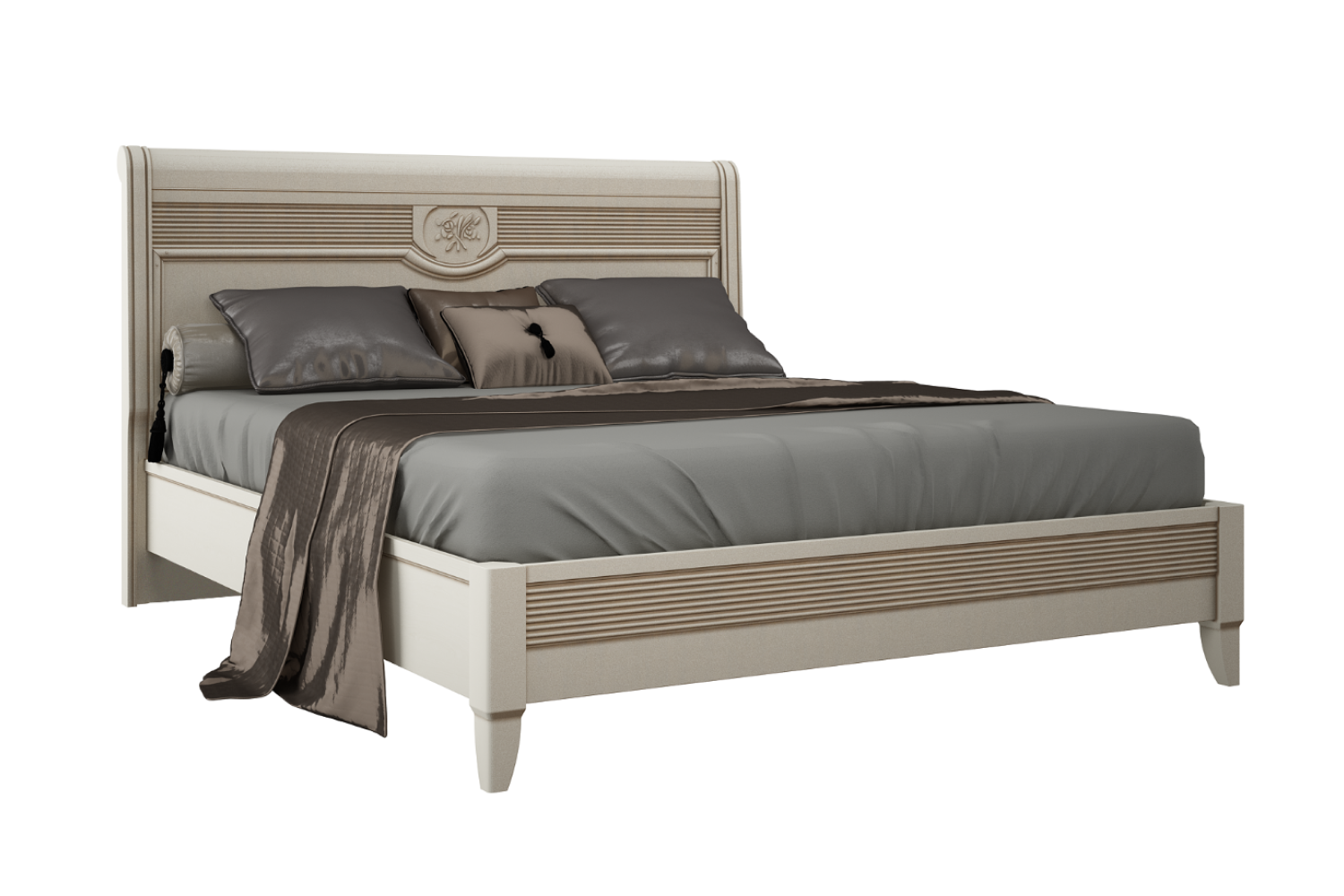 Двуспальные кровати - изображение №2 "Кровать Изотта 160 х 200"  на www.Angstrem-mebel.ru