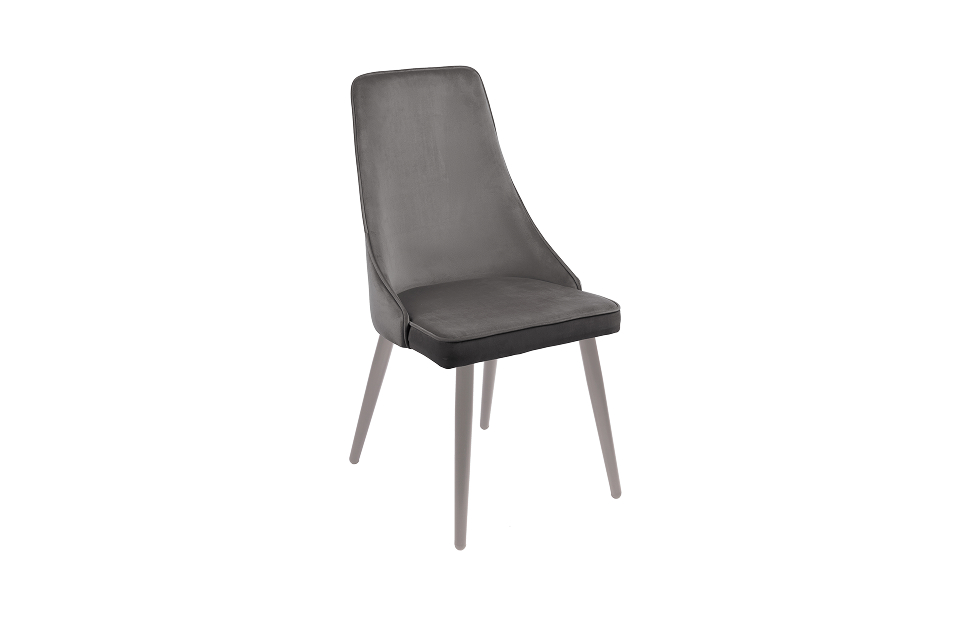 Кухонные стулья - изображение №2 "Стул Лорд серый / опоры серые"  на www.Angstrem-mebel.ru