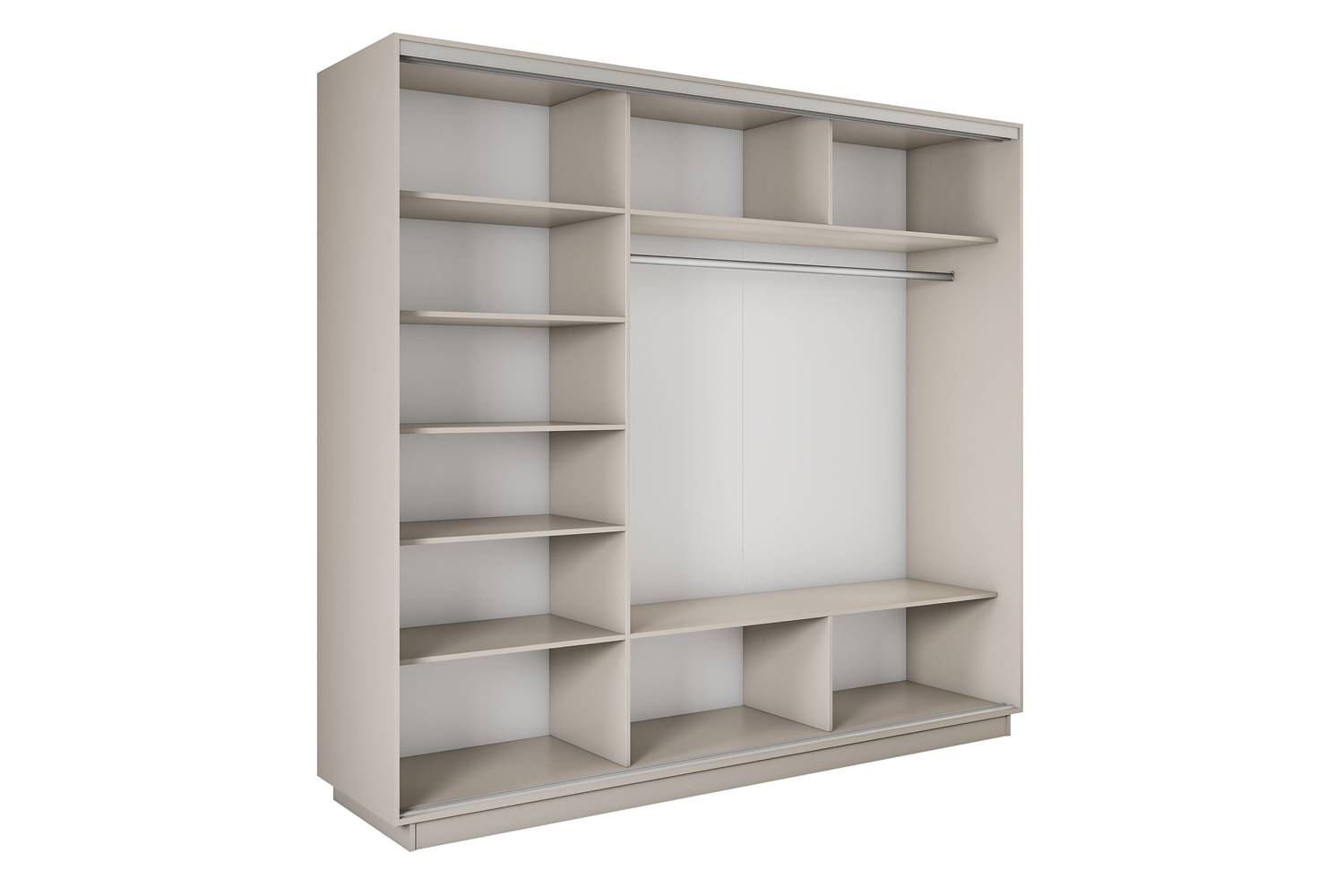 Шкафы-купе - изображение №3 "Шкаф-купе Премиум 3-х дверный 210х220х60, кашемир"  на www.Angstrem-mebel.ru