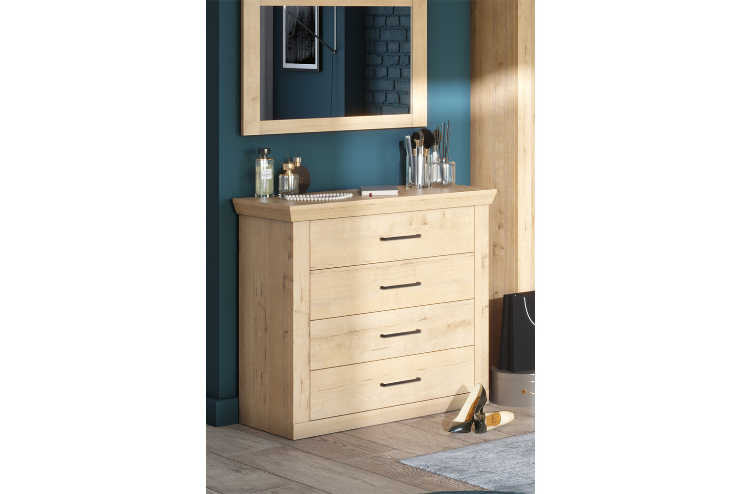 Комоды - изображение №3 "Комод Магнум с выдвижными ящиками"  на www.Angstrem-mebel.ru