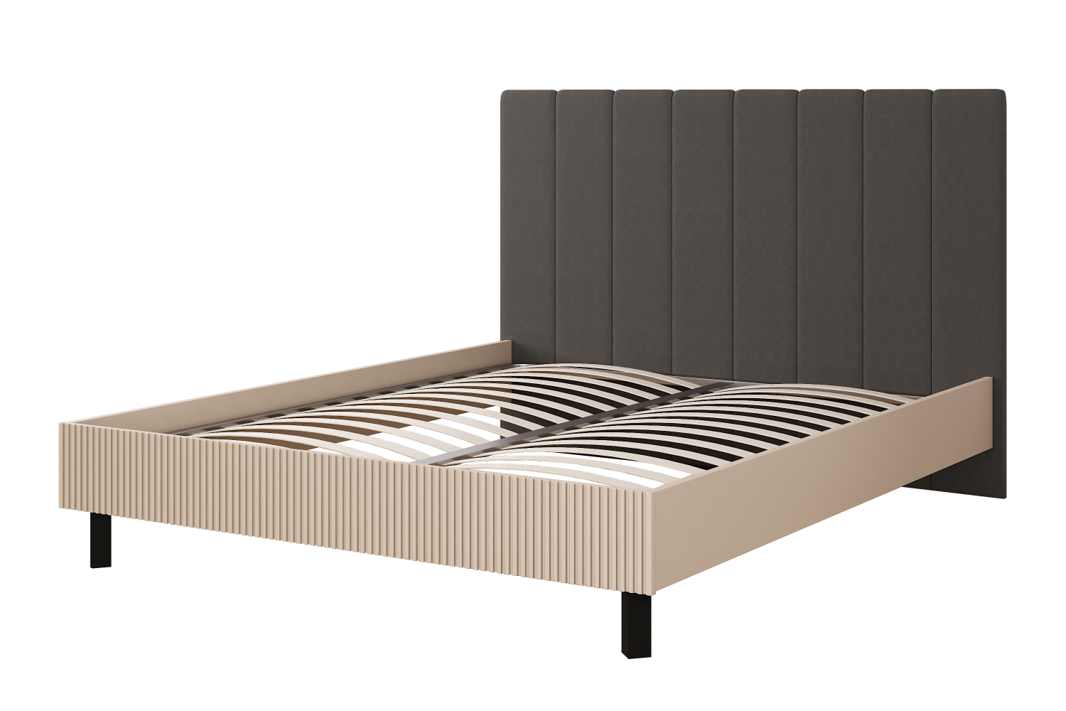 Двуспальные кровати - изображение №2 "Кровать Хилтон 140х200 ХТ-810.27(С2)"  на www.Angstrem-mebel.ru