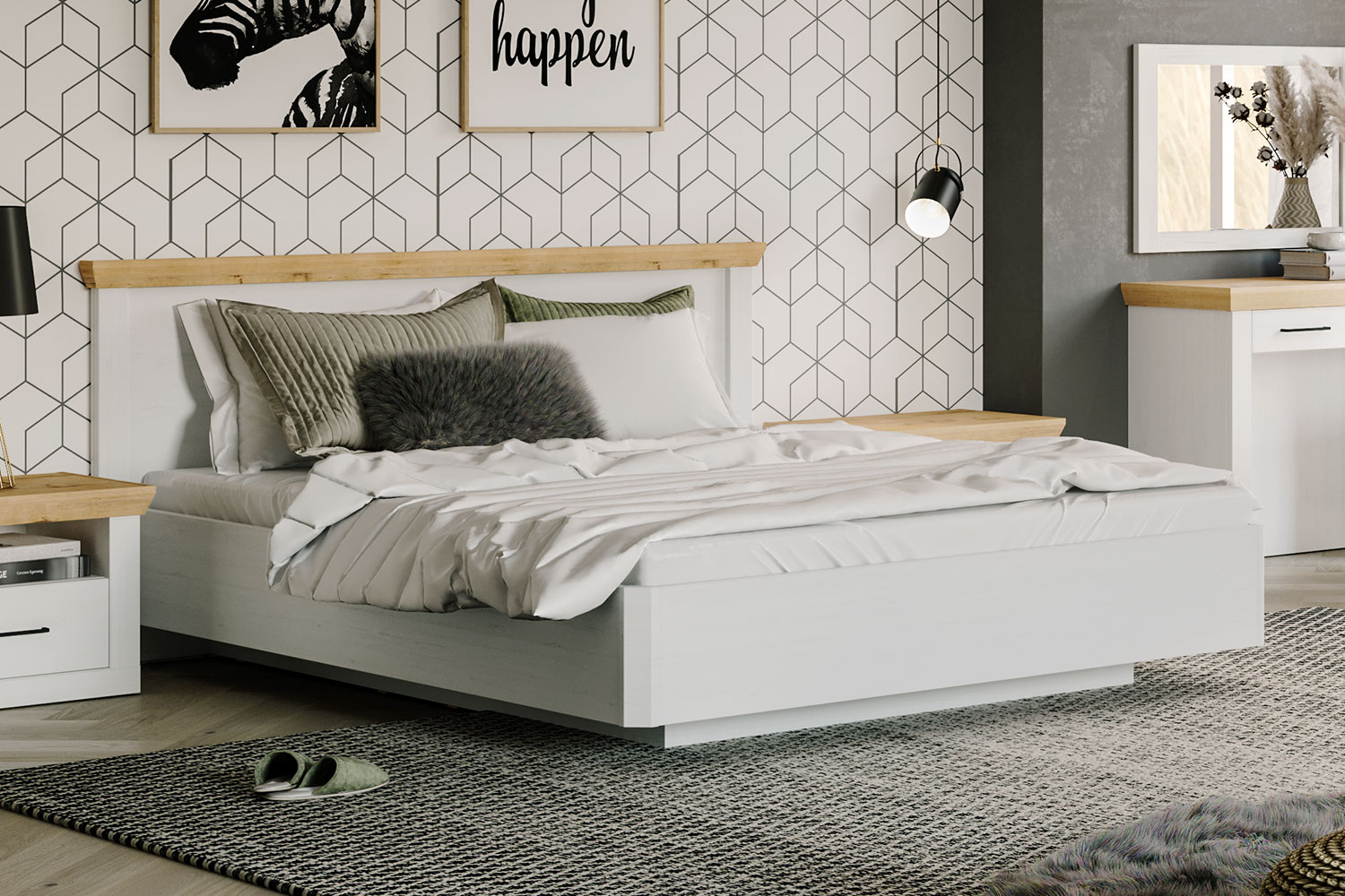 Двуспальные кровати - изображение №3 "Кровать Магнум"  на www.Angstrem-mebel.ru