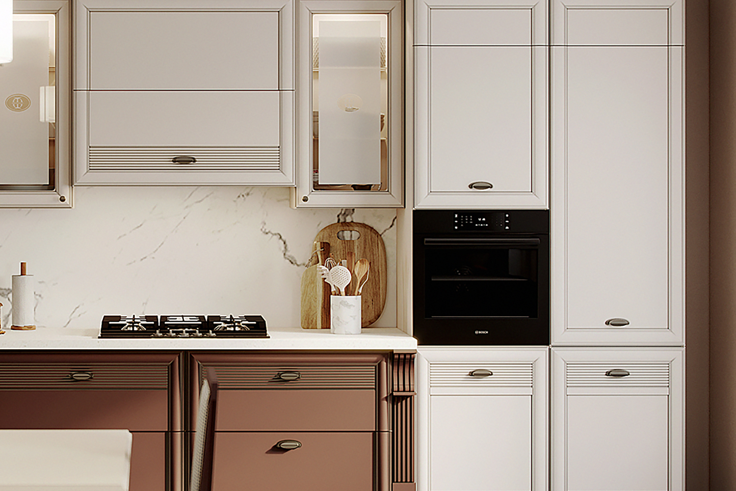 Кухни - изображение №6 "Кухня прямая Изотта"  на www.Angstrem-mebel.ru