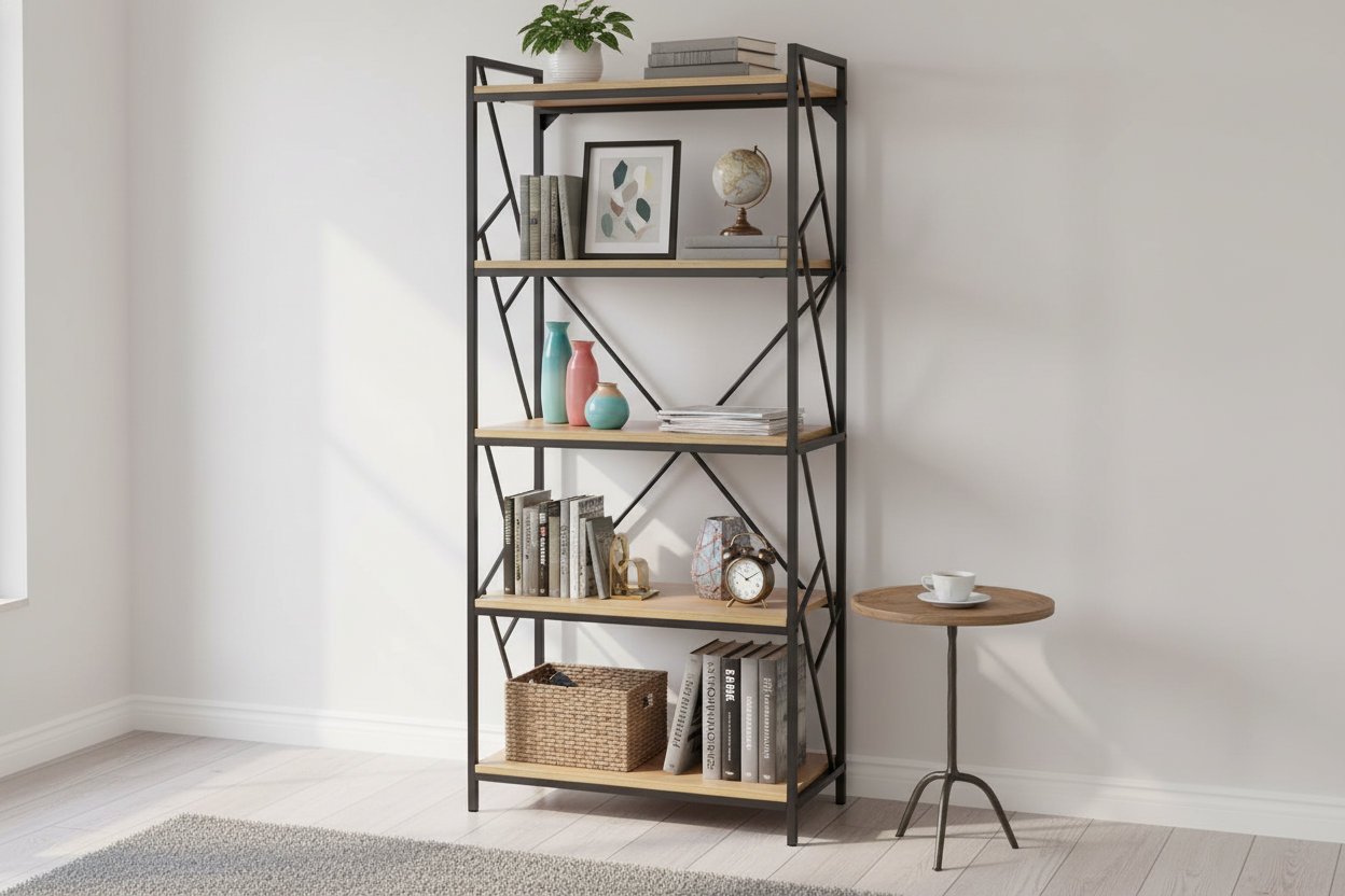 Стеллажи - изображение №2 "Стеллаж TABLO R5 с полками"  на www.Angstrem-mebel.ru