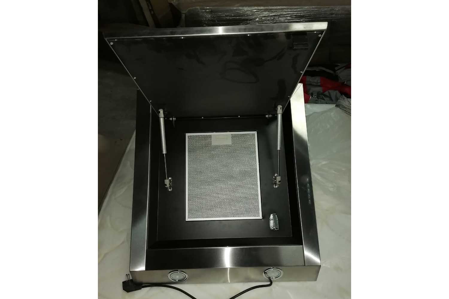 Распродажа - изображение №3 "Вытяжка Elikor  Гранат INOX 60Н-1000-Э4Г сильвер"  на www.Angstrem-mebel.ru