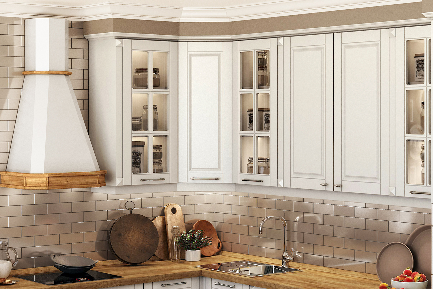 Кухни - изображение №5 "Кухня угловая Версаль"  на www.Angstrem-mebel.ru