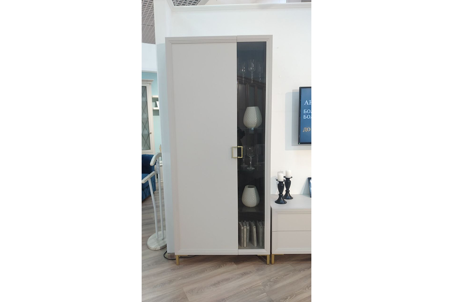 Распродажа - изображение №2 "Шкаф Дольче (выставочный образец)"  на www.Angstrem-mebel.ru