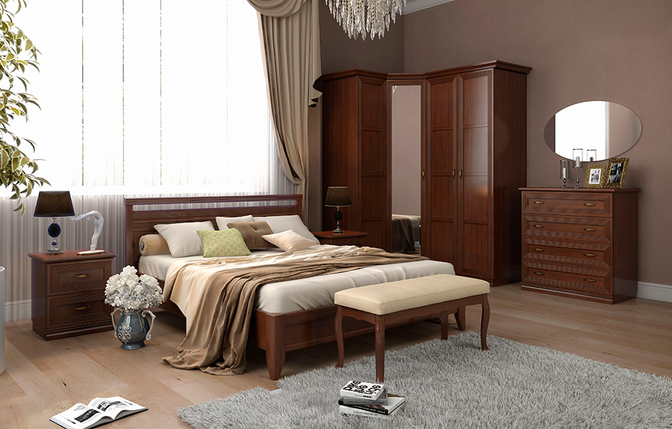 Двуспальные кровати - изображение №4 "Кровать Адажио 140 х 200"  на www.Angstrem-mebel.ru