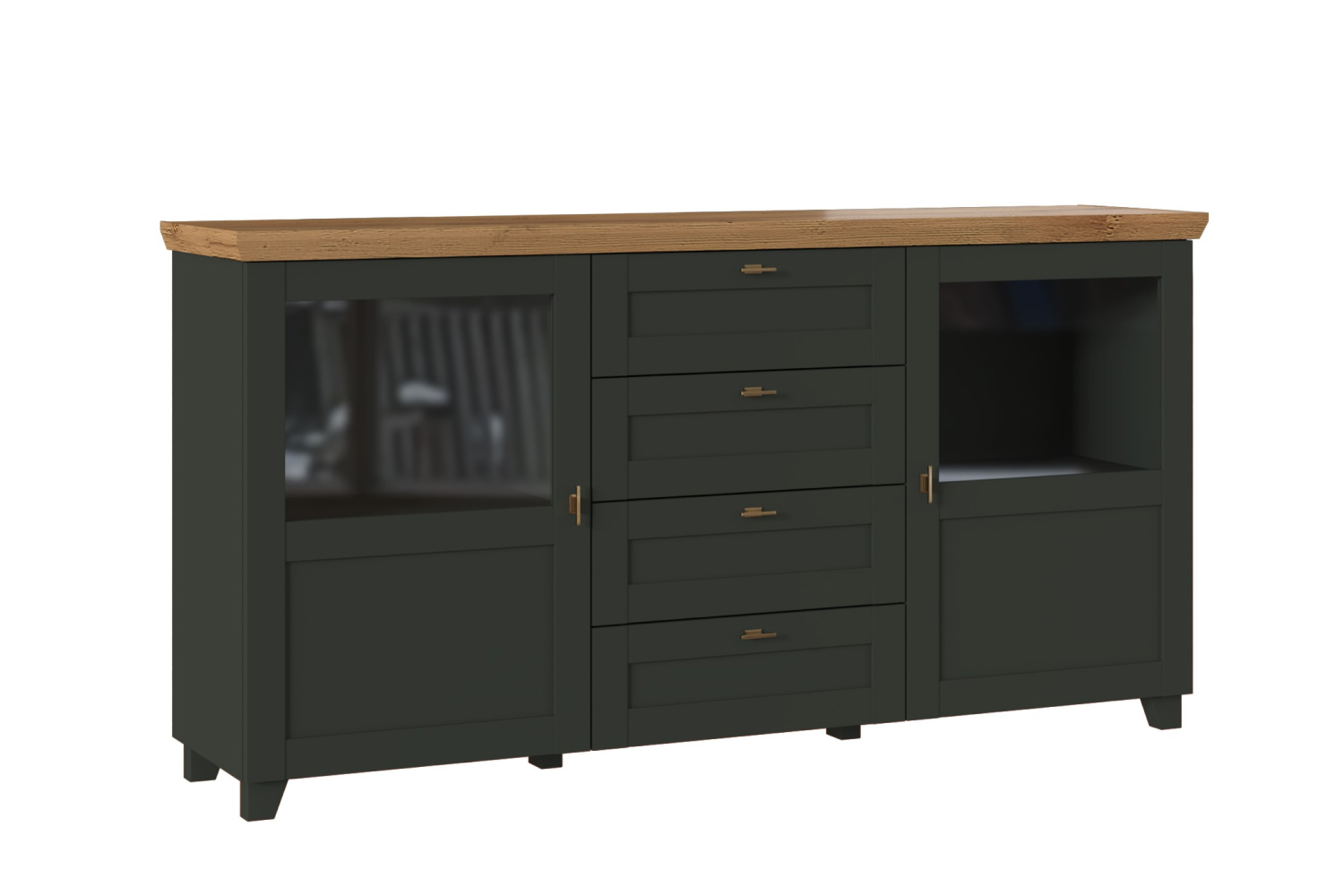 Комоды - изображение №2 "Комод Эмили с выдвижными ящиками"  на www.Angstrem-mebel.ru