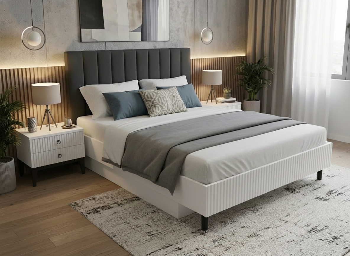 Двуспальные кровати - изображение №2 "Кровать Хилтон"  на www.Angstrem-mebel.ru