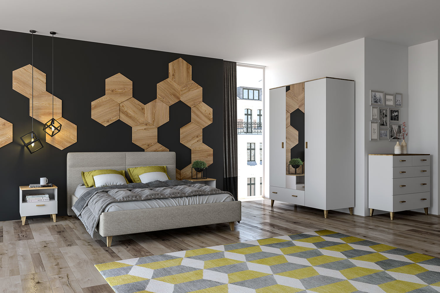 Двуспальные кровати - изображение №7 "Кровать Санти"  на www.Angstrem-mebel.ru
