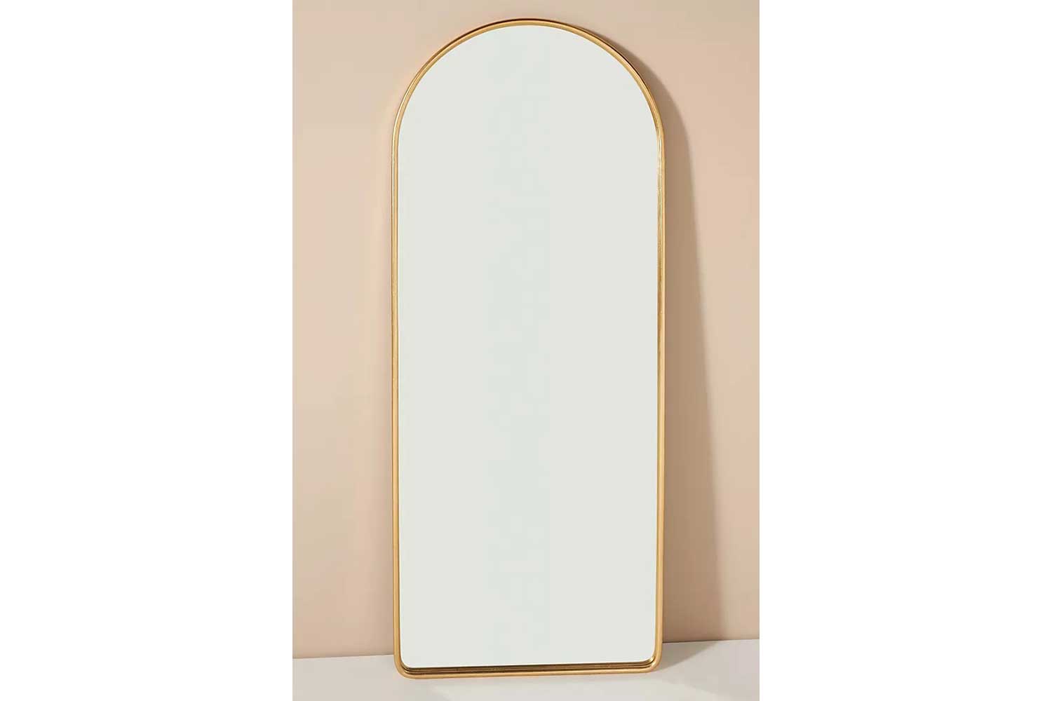 Зеркала - изображение №2 "Зеркало Arch XL Gold в полный рост в тонкой раме Smal"  на www.Angstrem-mebel.ru