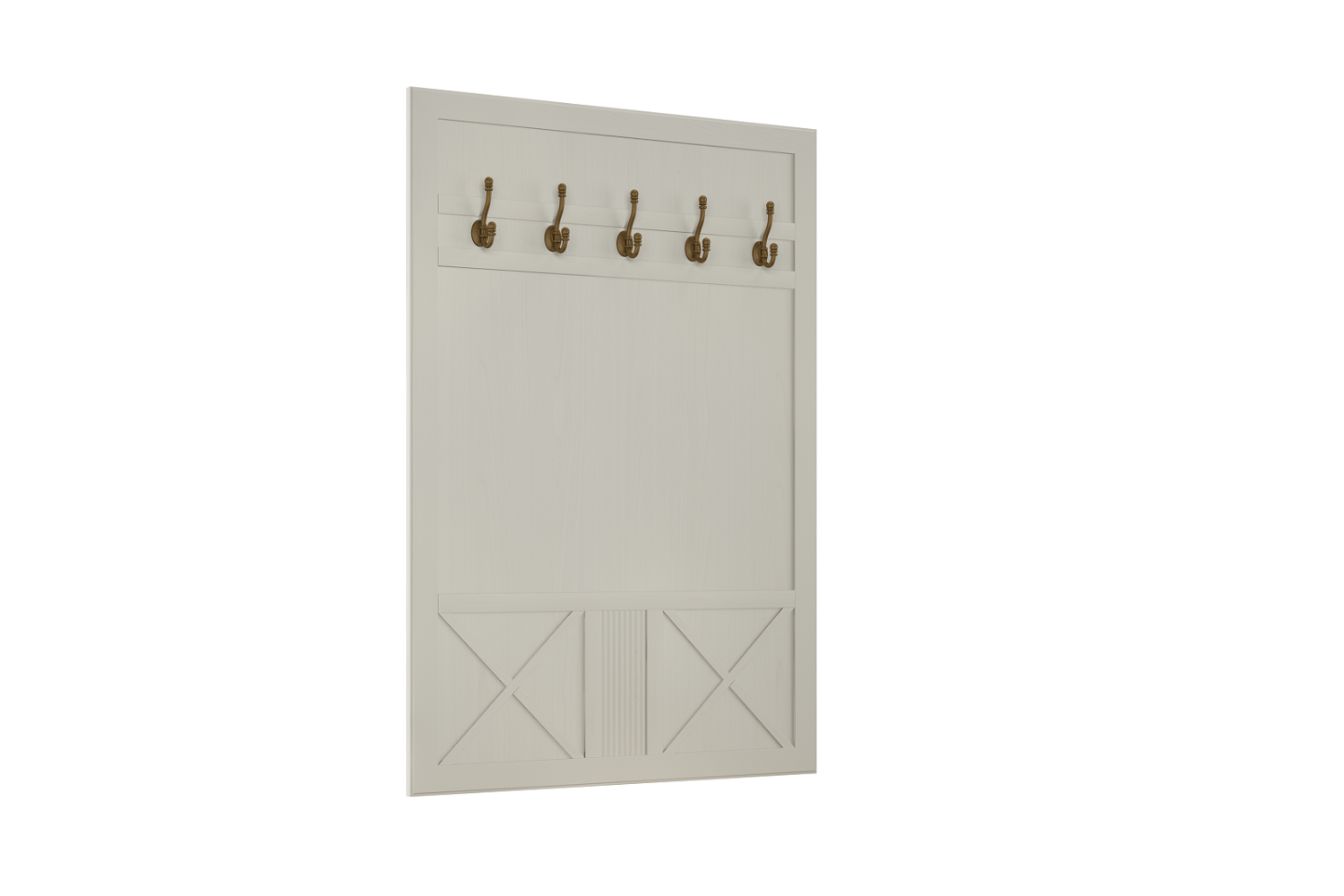 Вешалки - изображение №2 "Панель с крючками Кантри"  на www.Angstrem-mebel.ru