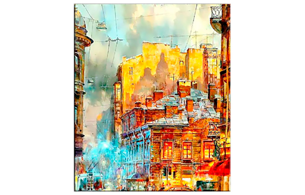 Постеры - изображение №2 "Картина на холсте «Москва» №32 (40 х 48 см)"  на www.Angstrem-mebel.ru