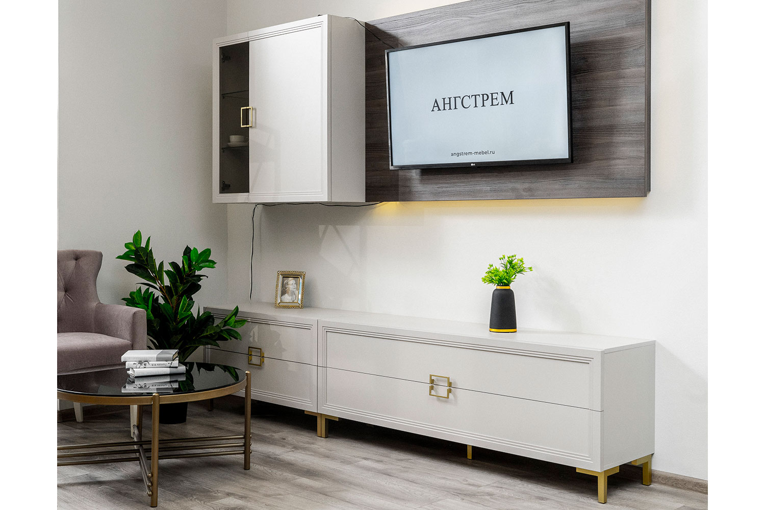 Навесные шкафчики - изображение №9 "Шкаф настенный Дольче"  на www.Angstrem-mebel.ru