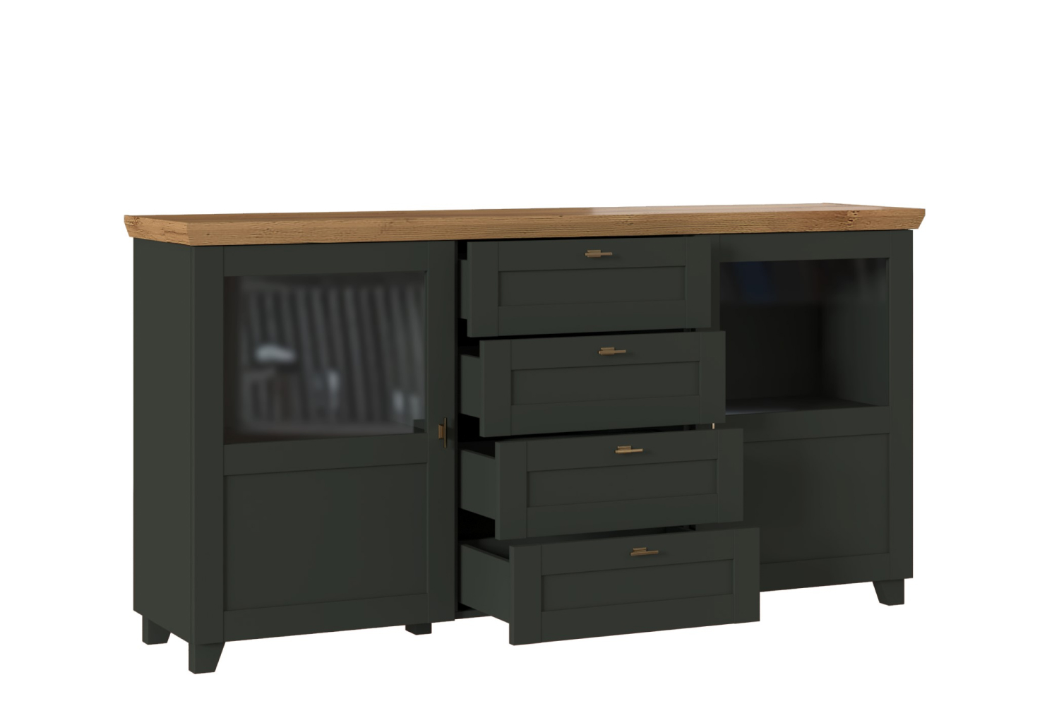 Комоды - изображение №3 "Комод Эмили с выдвижными ящиками"  на www.Angstrem-mebel.ru