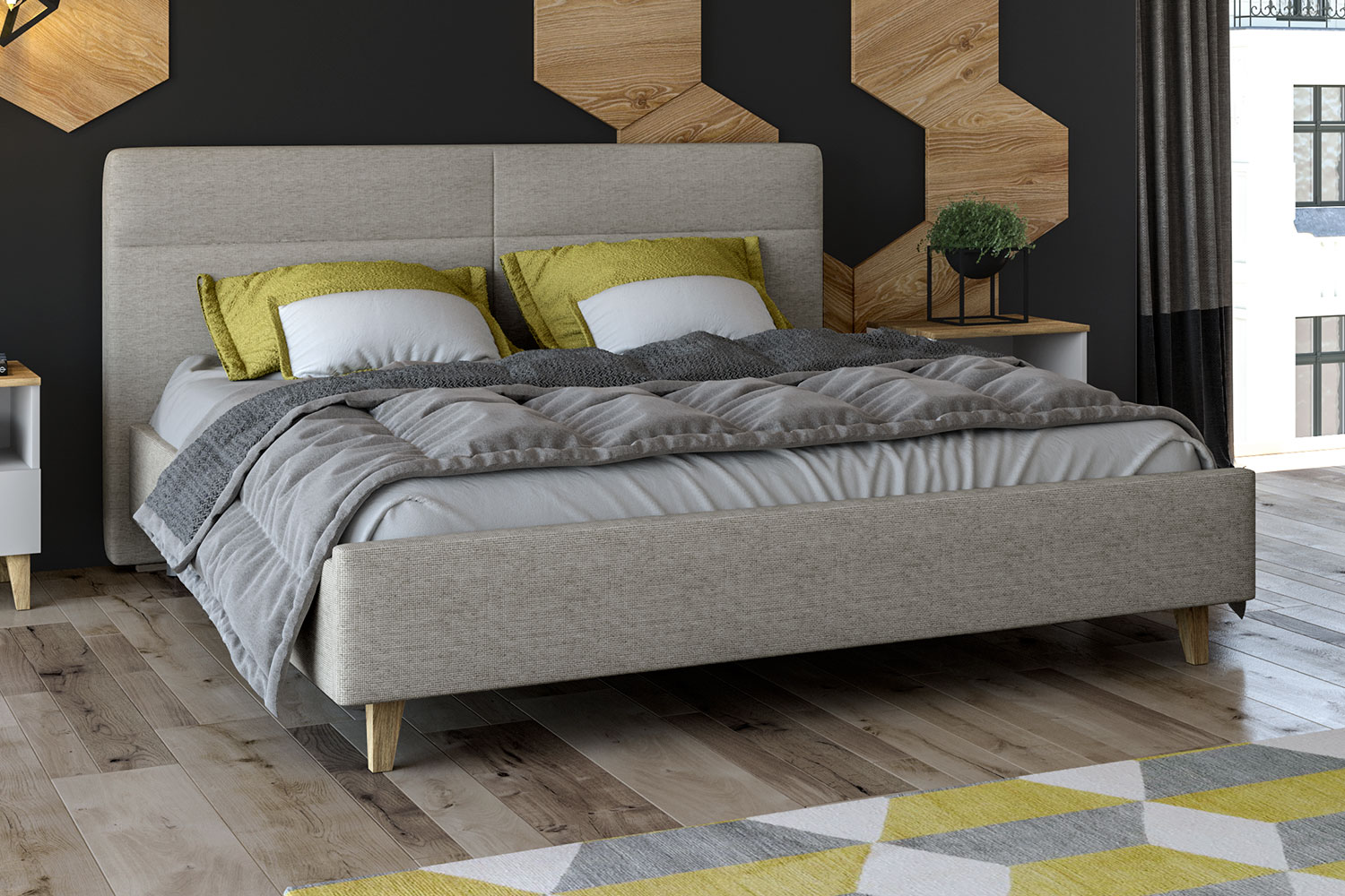 Двуспальные кровати - изображение №2 "Кровать Санти"  на www.Angstrem-mebel.ru