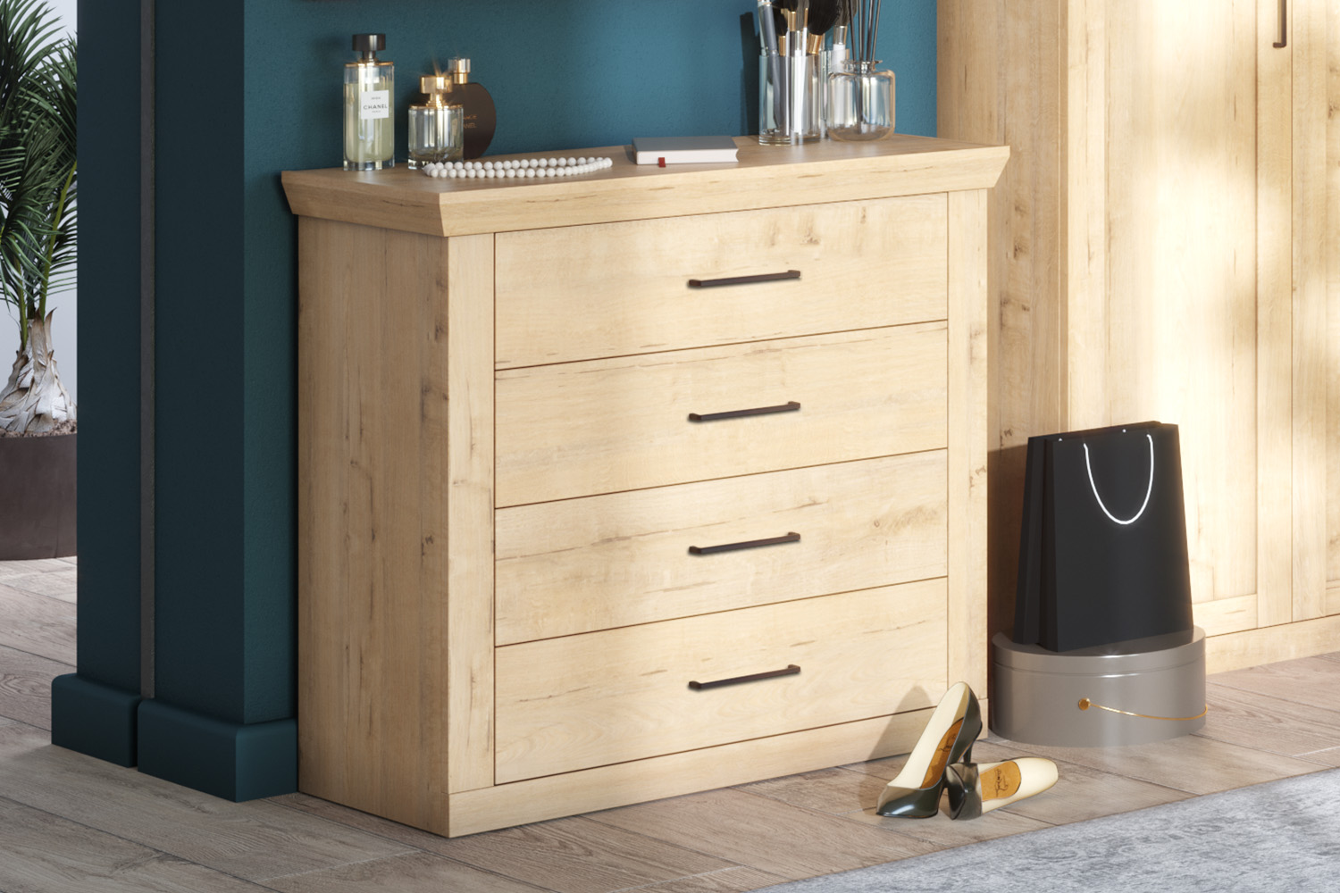 Комоды - изображение №2 "Комод Магнум с выдвижными ящиками"  на www.Angstrem-mebel.ru