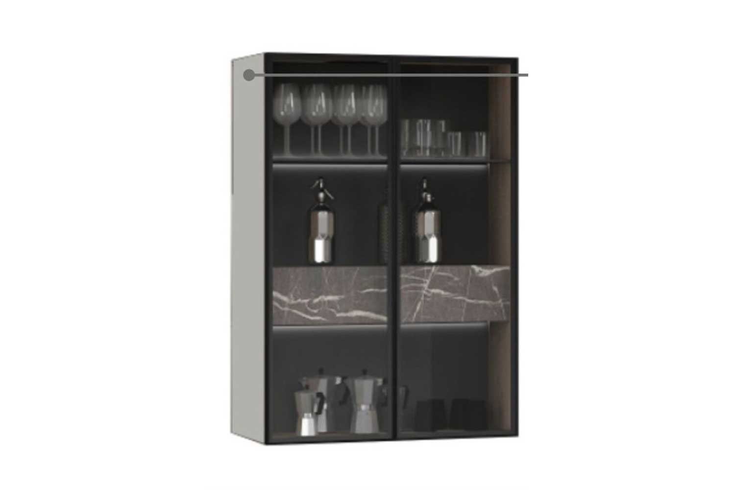 Распродажа - изображение №2 "Шкаф навесной И-4364"  на www.Angstrem-mebel.ru