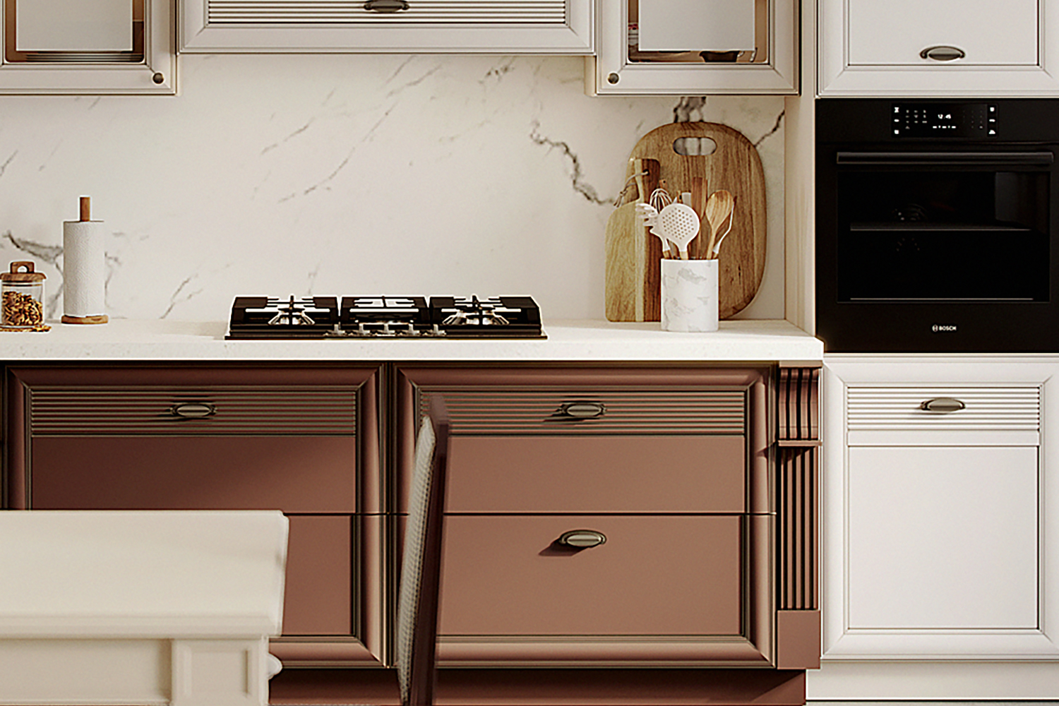 Кухни - изображение №5 "Кухня прямая Изотта"  на www.Angstrem-mebel.ru