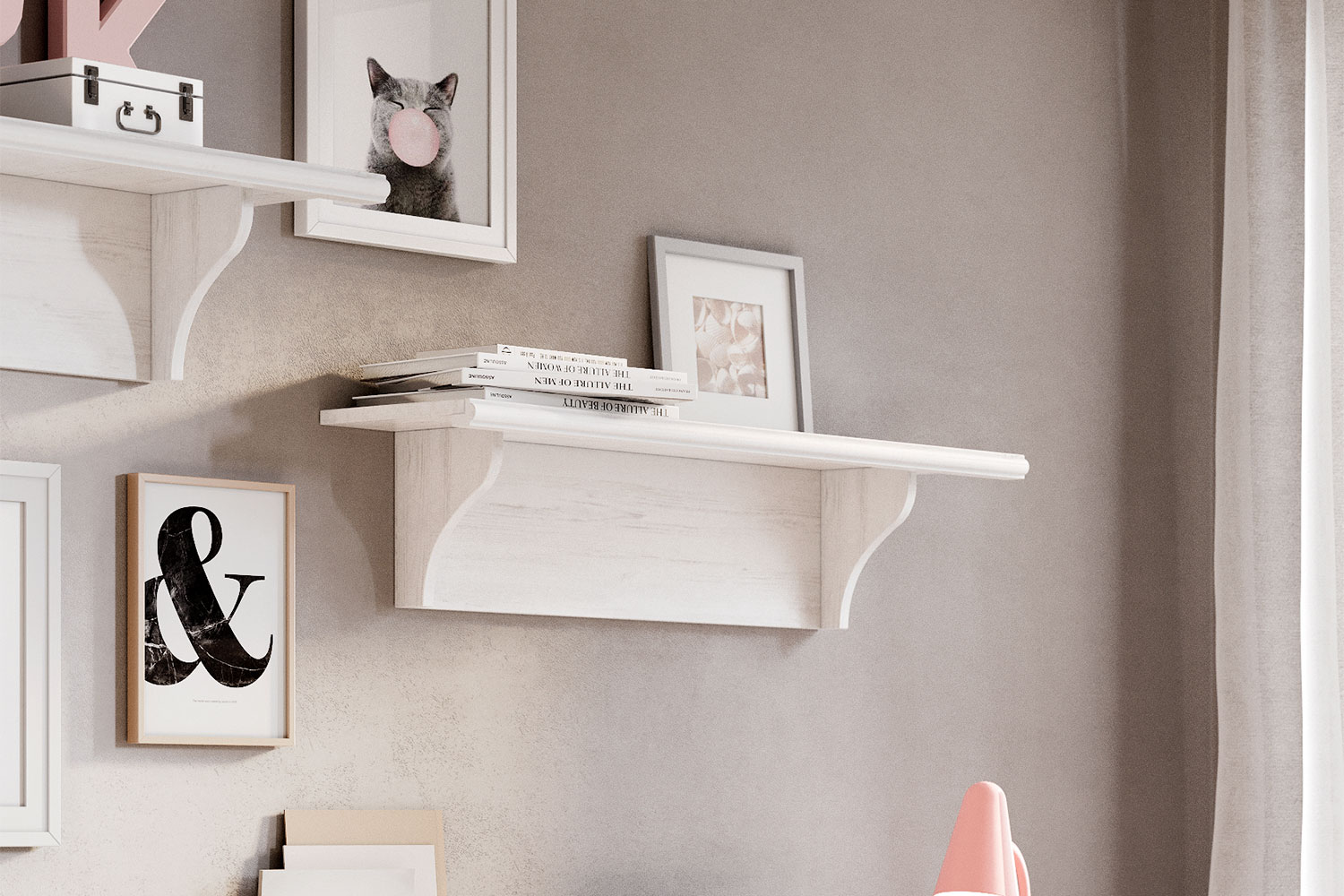 Полки - изображение №3 "Настенная полка Кантри"  на www.Angstrem-mebel.ru