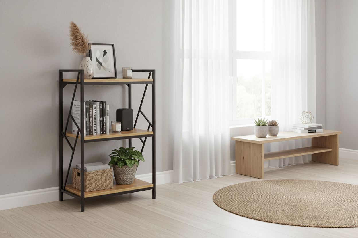 Стеллажи - изображение №2 "Стеллаж TABLO R3 с полками"  на www.Angstrem-mebel.ru