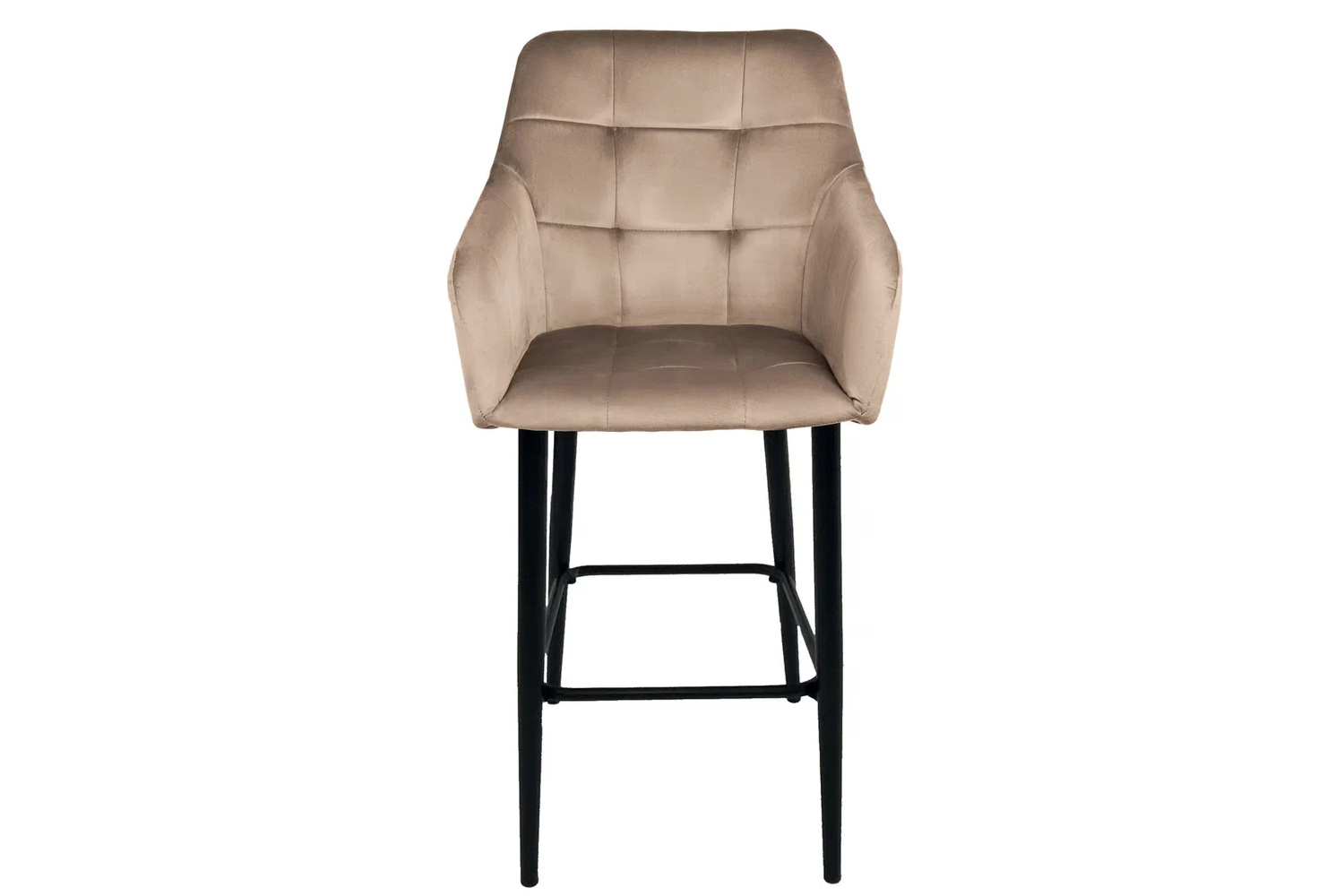 Стулья - изображение №3 "Кресло барное Отэм с черными ножками"  на www.Angstrem-mebel.ru