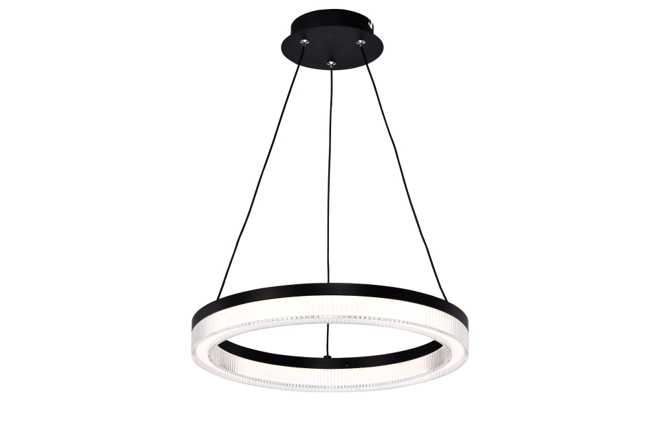 Люстры - изображение №2 "Подвесная люстра Cirkler (чёрный) D400*H100/1500 LED*21W"  на www.Angstrem-mebel.ru