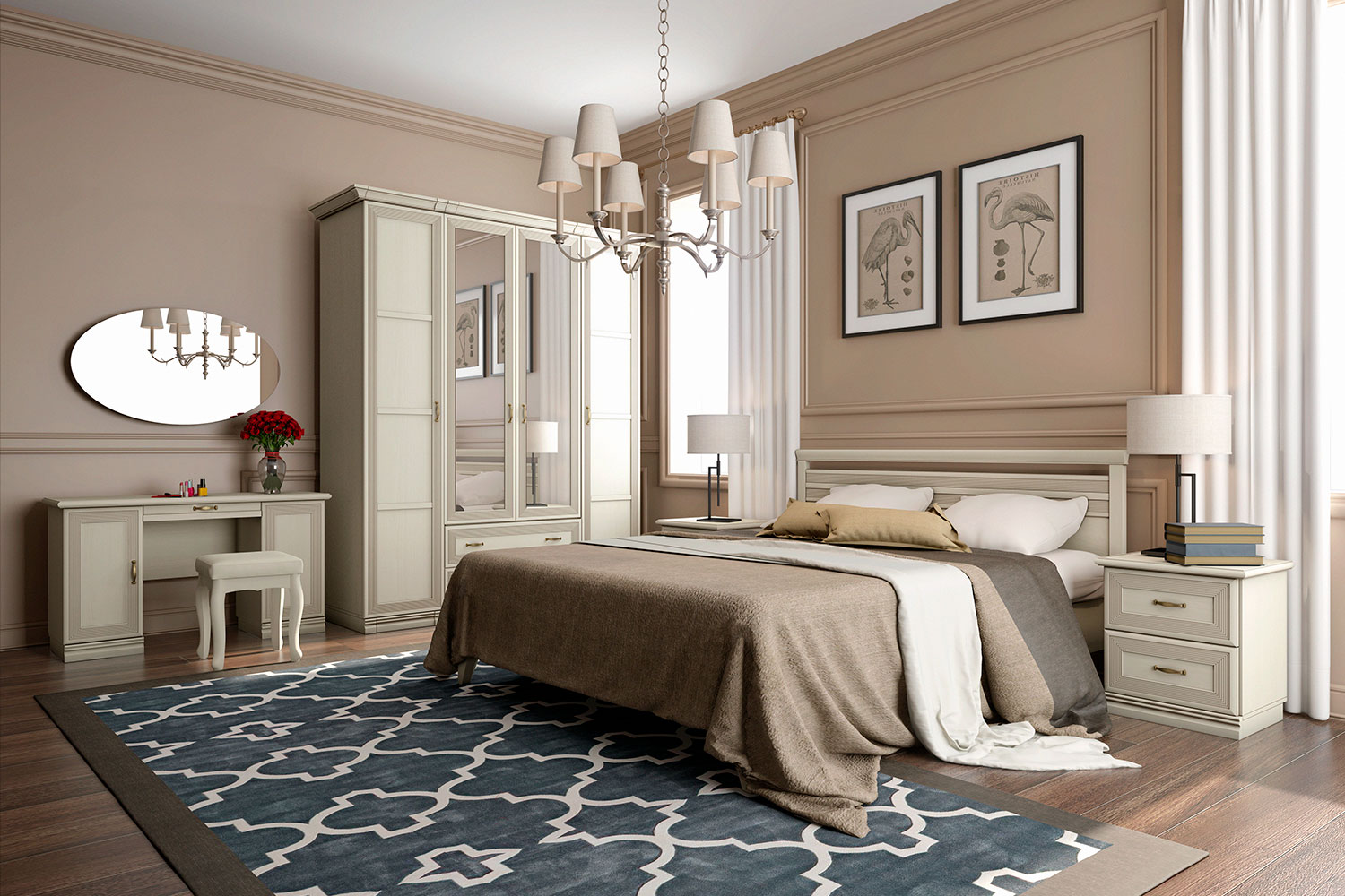 "Спальни" - изображение №2 на www.angstrem-mebel.ru