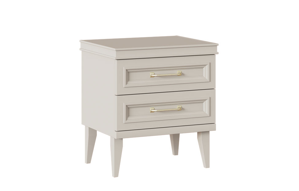 Прикроватные тумбы - изображение №2 "Прикроватная тумба Орландо с выдвижными ящиками"  на www.Angstrem-mebel.ru