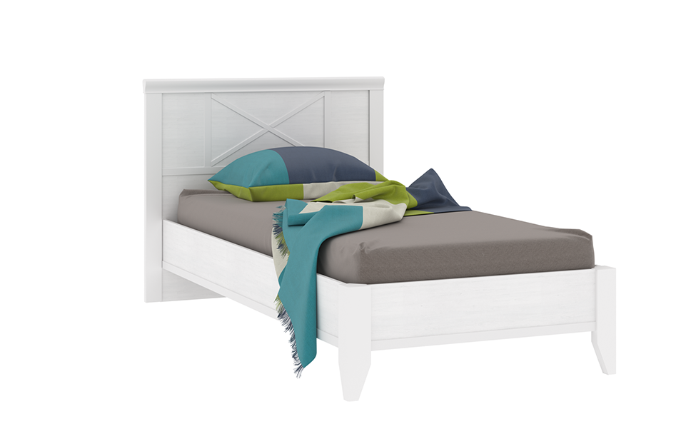 Односпальные кровати - изображение №2 "Кровать Кантри"  на www.Angstrem-mebel.ru