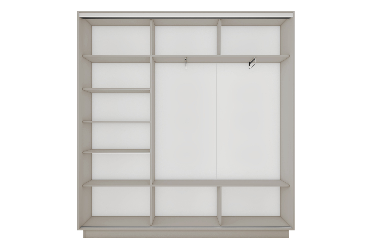 Шкафы-купе - изображение №4 "Шкаф-купе Премиум 3х дверный 2100х2400х450 Кашемир"  на www.Angstrem-mebel.ru