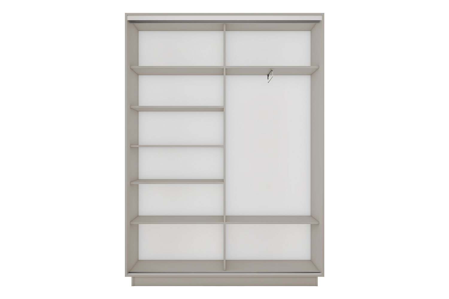 Шкафы-купе - изображение №4 "Шкаф-купе Премиум 120х220х45 кашемир"  на www.Angstrem-mebel.ru