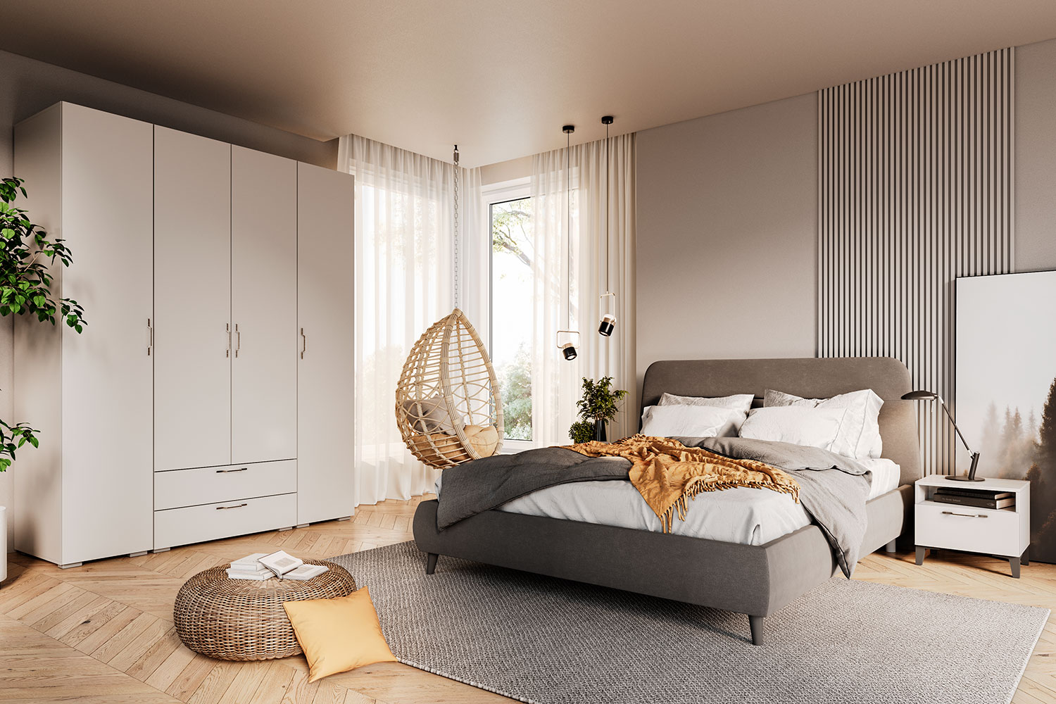 Двуспальные кровати - изображение №6 "Кровать Магнелия 160 х 200"  на www.Angstrem-mebel.ru