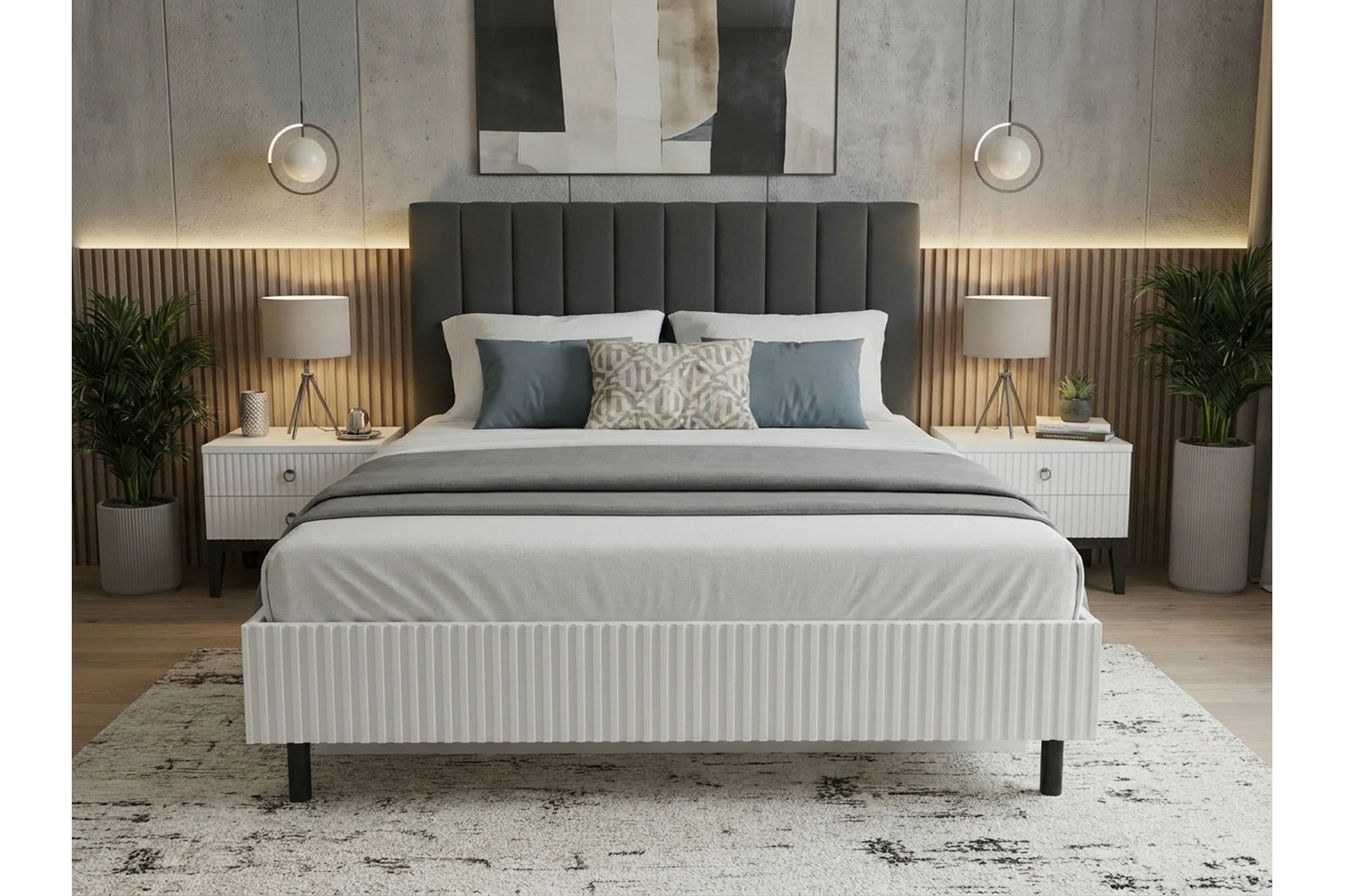 Двуспальные кровати - изображение №4 "Кровать Хилтон"  на www.Angstrem-mebel.ru