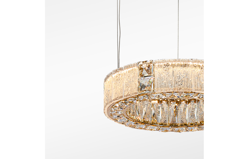 Люстры - изображение №5 "Подвесная люстра Templum D400*H120/1500 LED*40W"  на www.Angstrem-mebel.ru