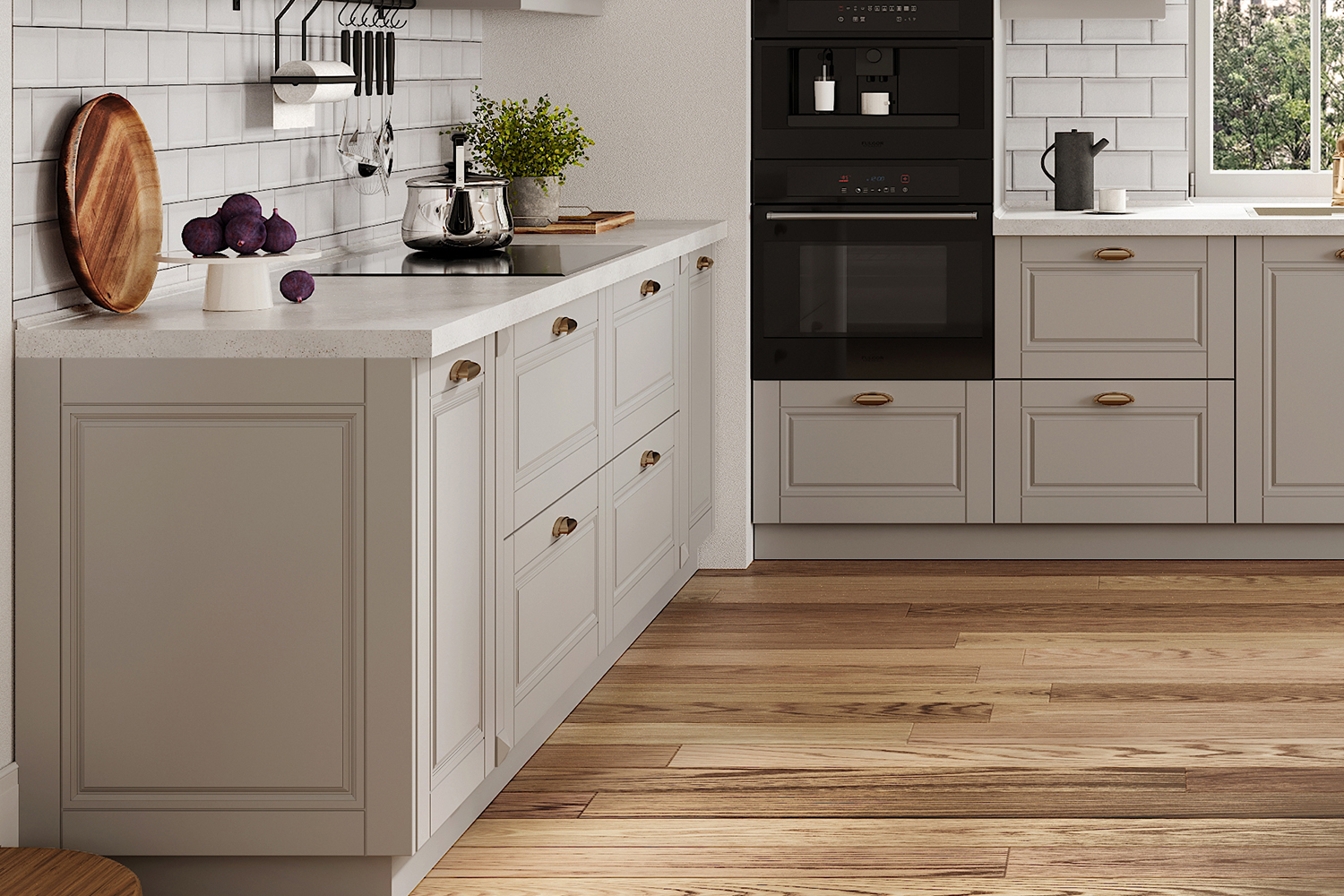 Кухни - изображение №4 "Кухня параллельная Версаль"  на www.Angstrem-mebel.ru