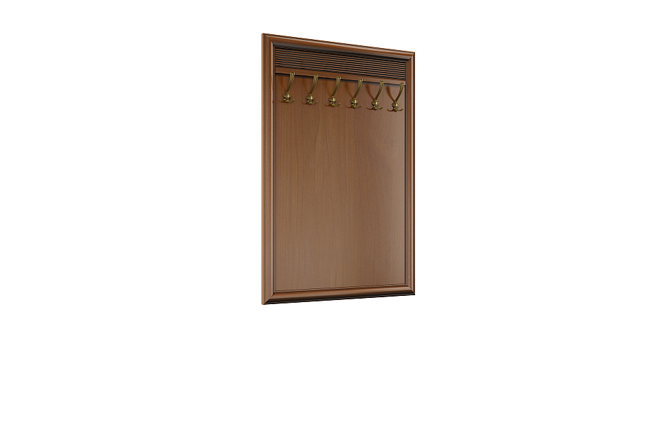 Вешалки - изображение №2 "Панель с крючками Изотта"  на www.Angstrem-mebel.ru