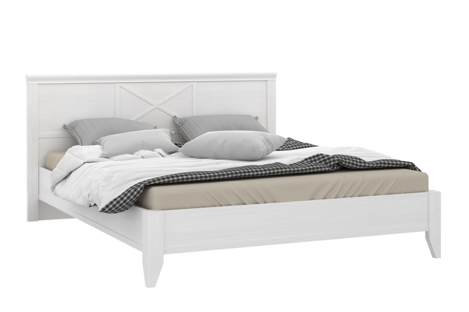 Двуспальные кровати - изображение №2 "Кровать Кантри 140 х 200"  на www.Angstrem-mebel.ru