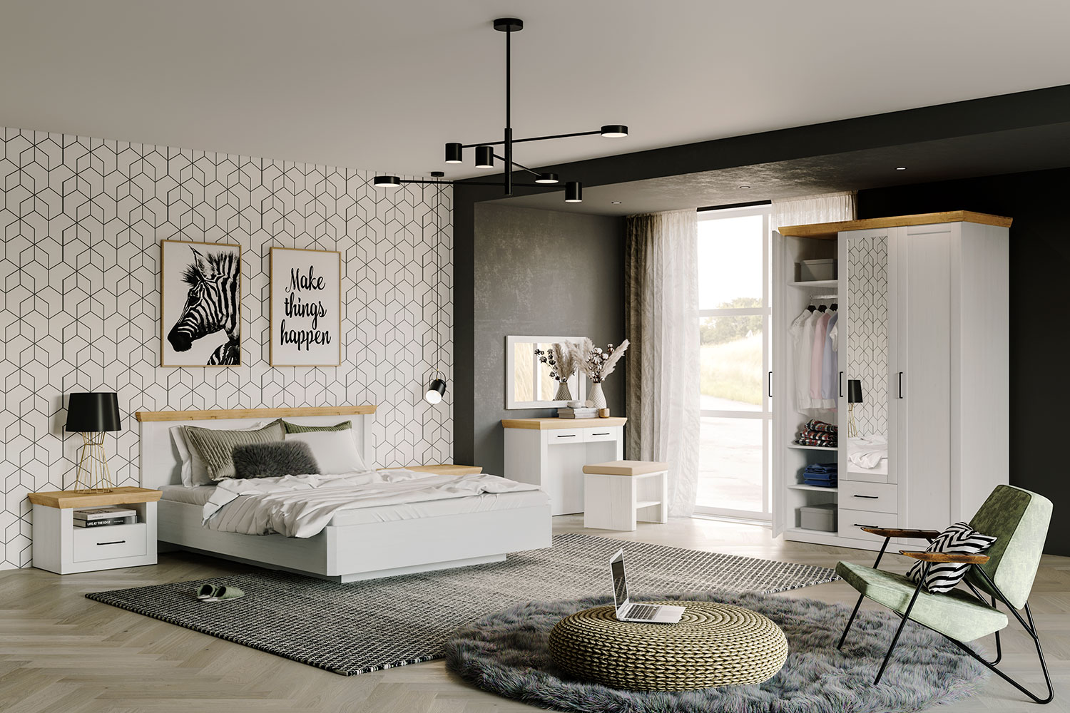 "Спальни" - изображение №2 на www.angstrem-mebel.ru