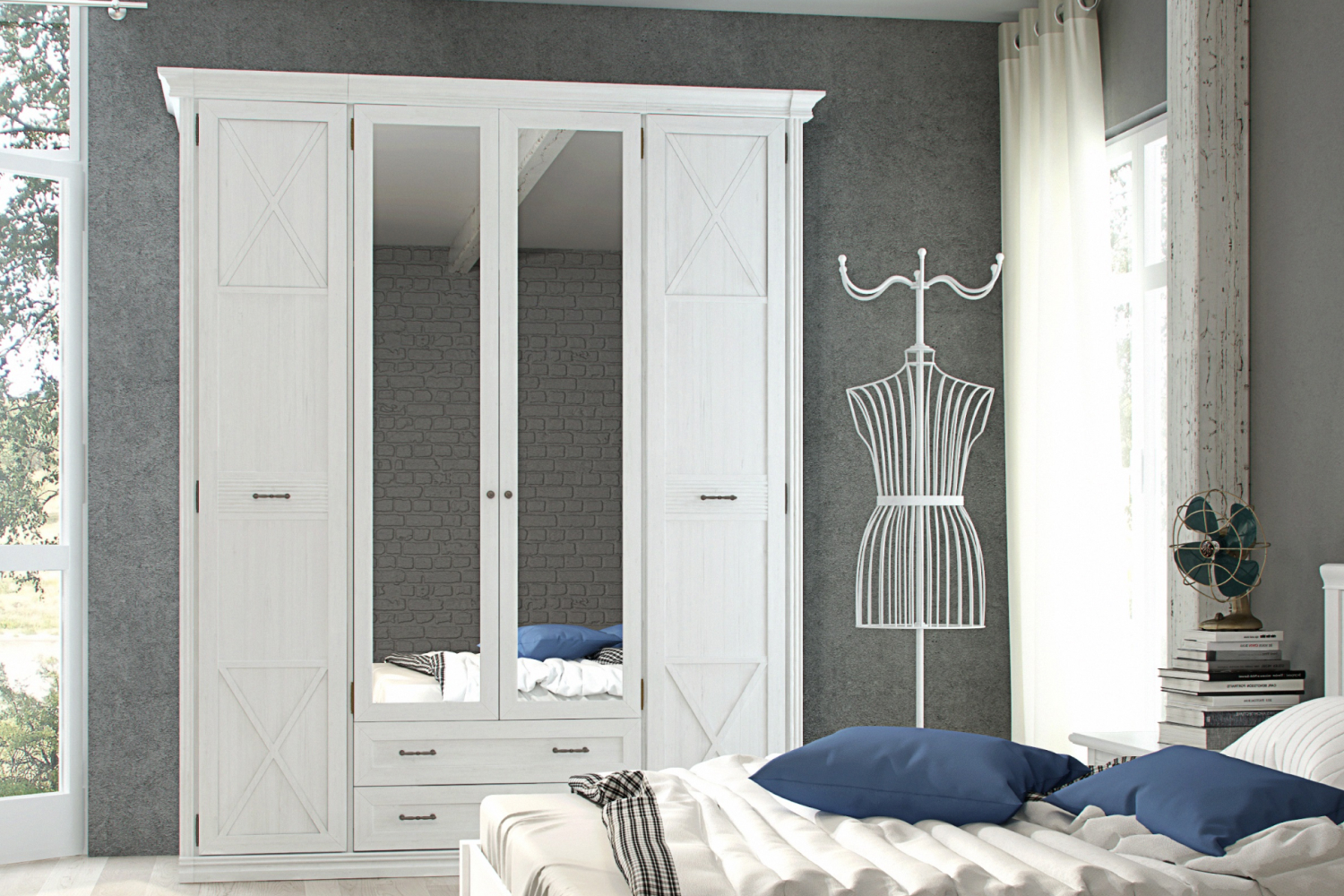 "Спальни" - изображение №4 на www.angstrem-mebel.ru