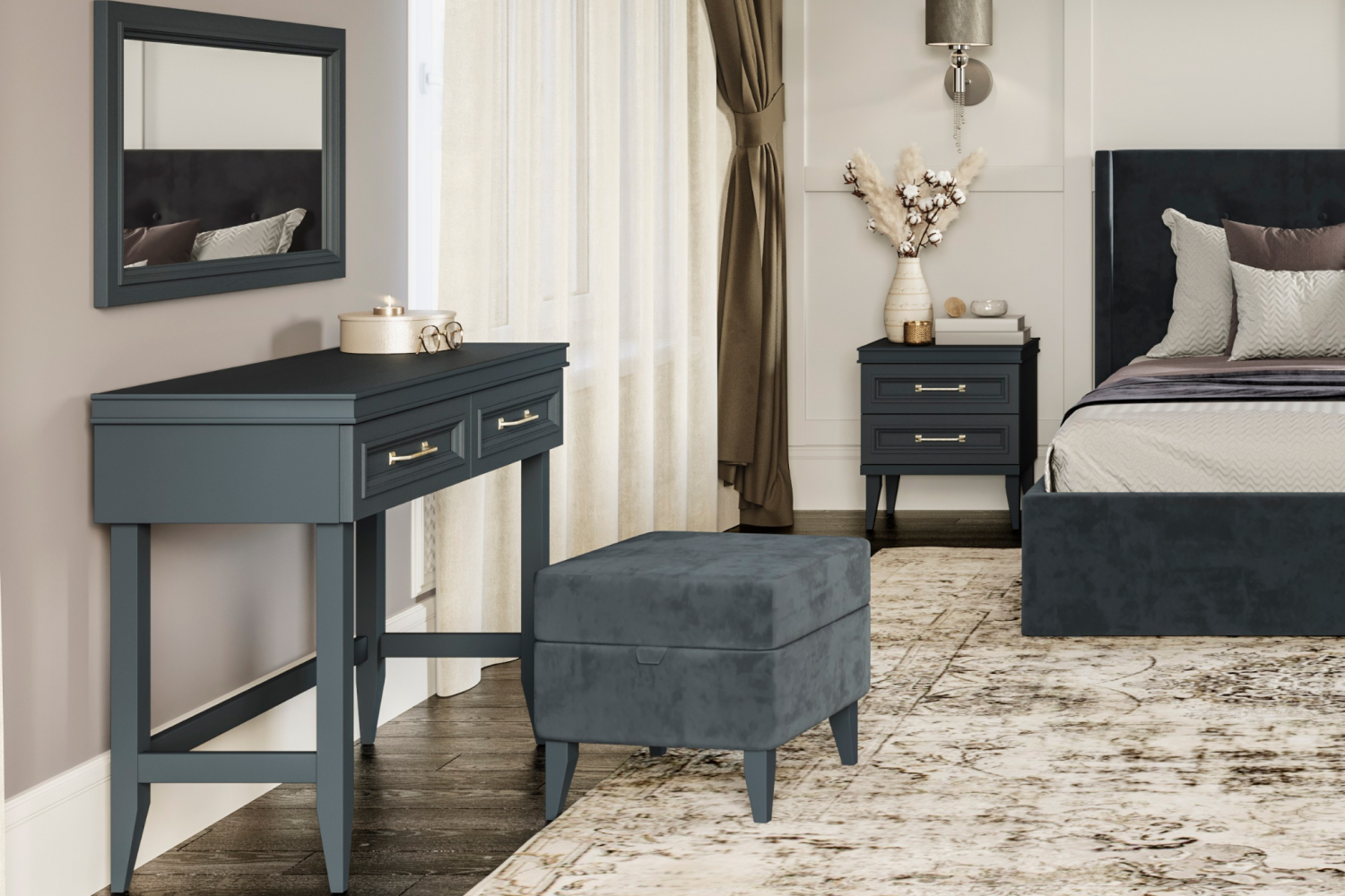 "Спальни" - изображение №5 на www.angstrem-mebel.ru