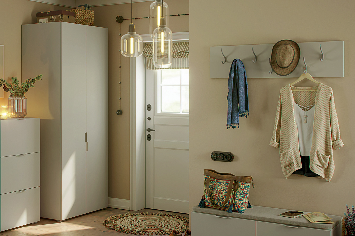 Шкафы платяные - изображение №2 "Шкаф Вилма"  на www.Angstrem-mebel.ru