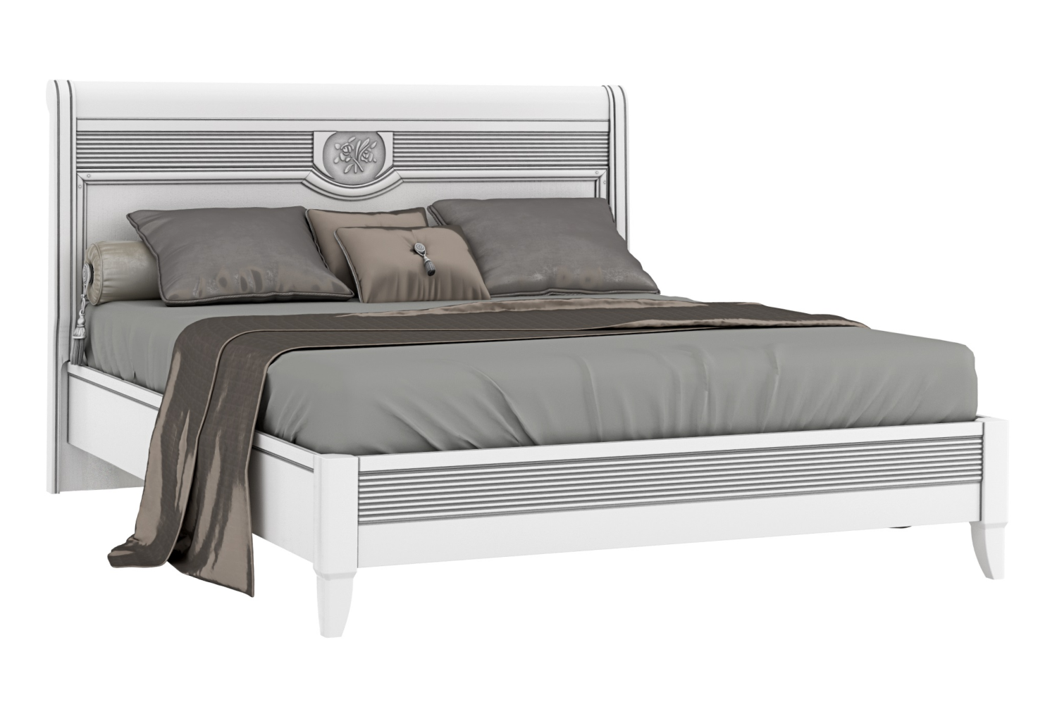 Двуспальные кровати - изображение №2 "Кровать Изотта 160 х 200"  на www.Angstrem-mebel.ru